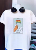 MMXXVI Hand Holding Pride Flag Shirt