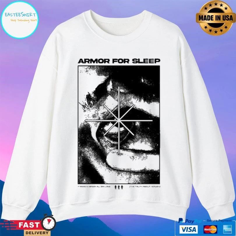 Armor For Sleep Eyeball It Rains In Heaven All Day Long The Truth About Heaven T-shirts
