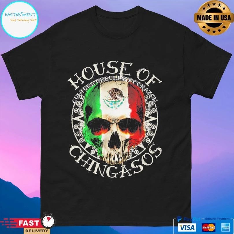 House Of Chingasos Skull T-shirts