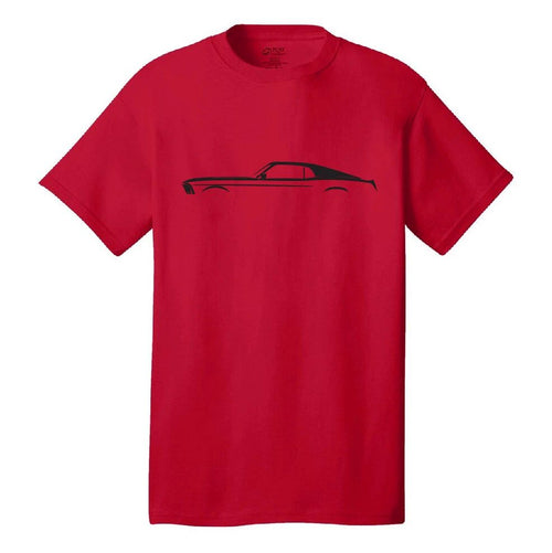 1969 Ford Mustang Fastback Silhouette t-shirt muscle car classic boss 302 racing