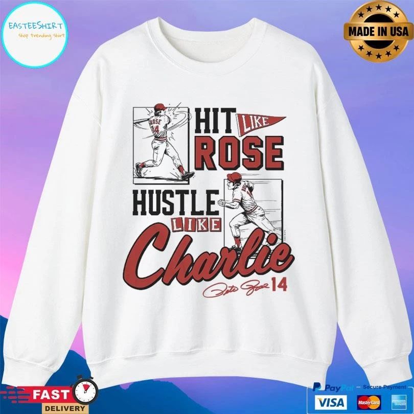 Hit Like Rose Hustle Like Charlie Signature 2026 T-shirts