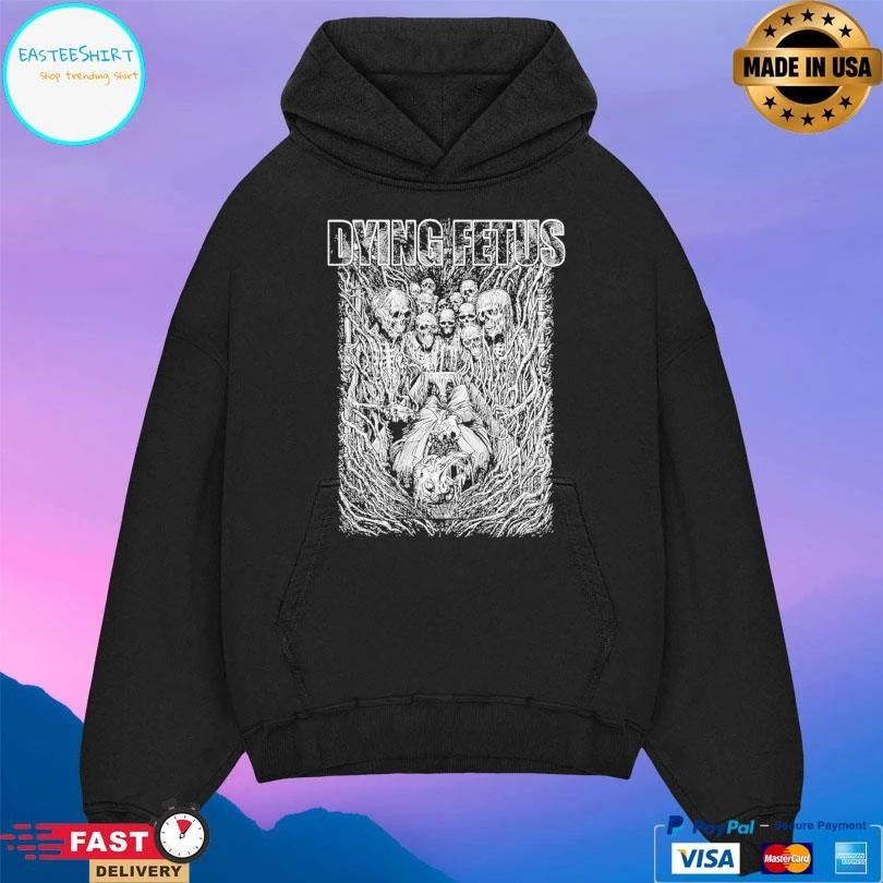 Dying Fetus Skeleton Funeral T-shirts