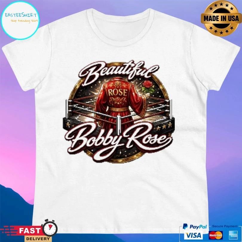 Beautiful Bobby Rose Custom Logo T-shirts