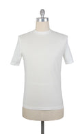 Kired White Solid Crewneck Cotton T-Shirt - Extra Slim - (KR6120231)