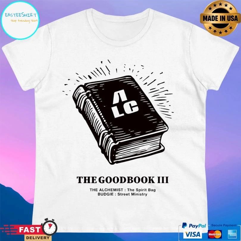 The Good Book III The Alchemist The Spirit Bag Budgie Street Ministry T-shirts