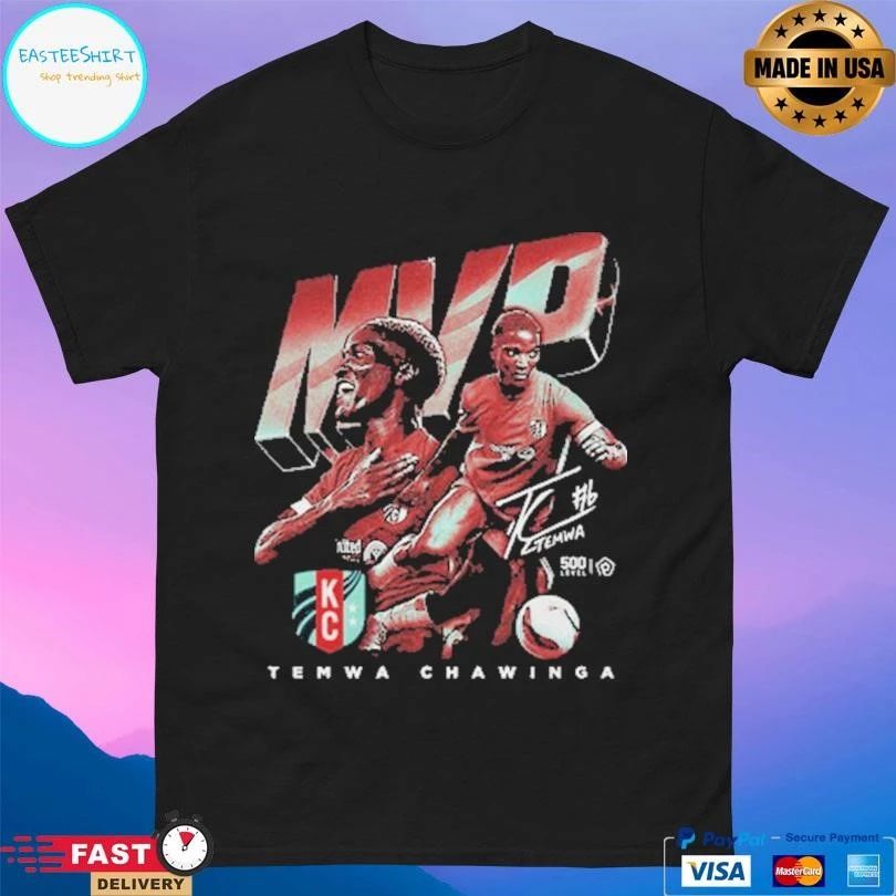 Temwa Chawinga Kansas City Current 2026 MVP T-shirts