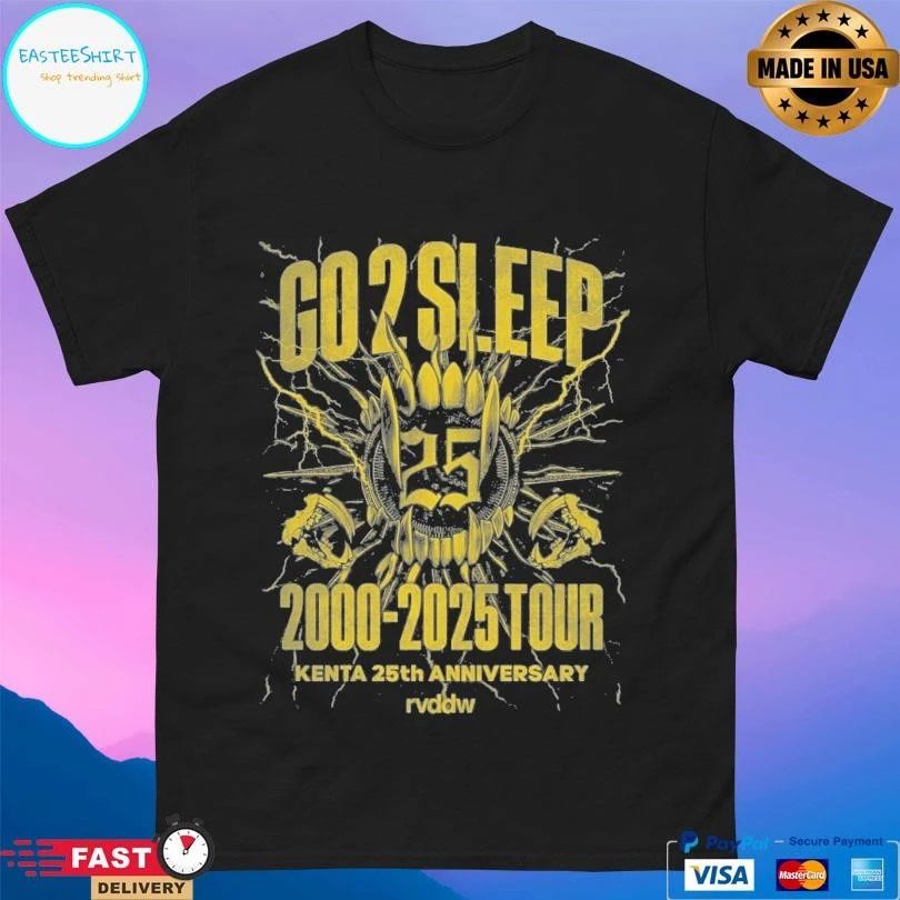 Go 2 Sleep 2000-2025 Tour Kenta 25th Anniversary T-shirts
