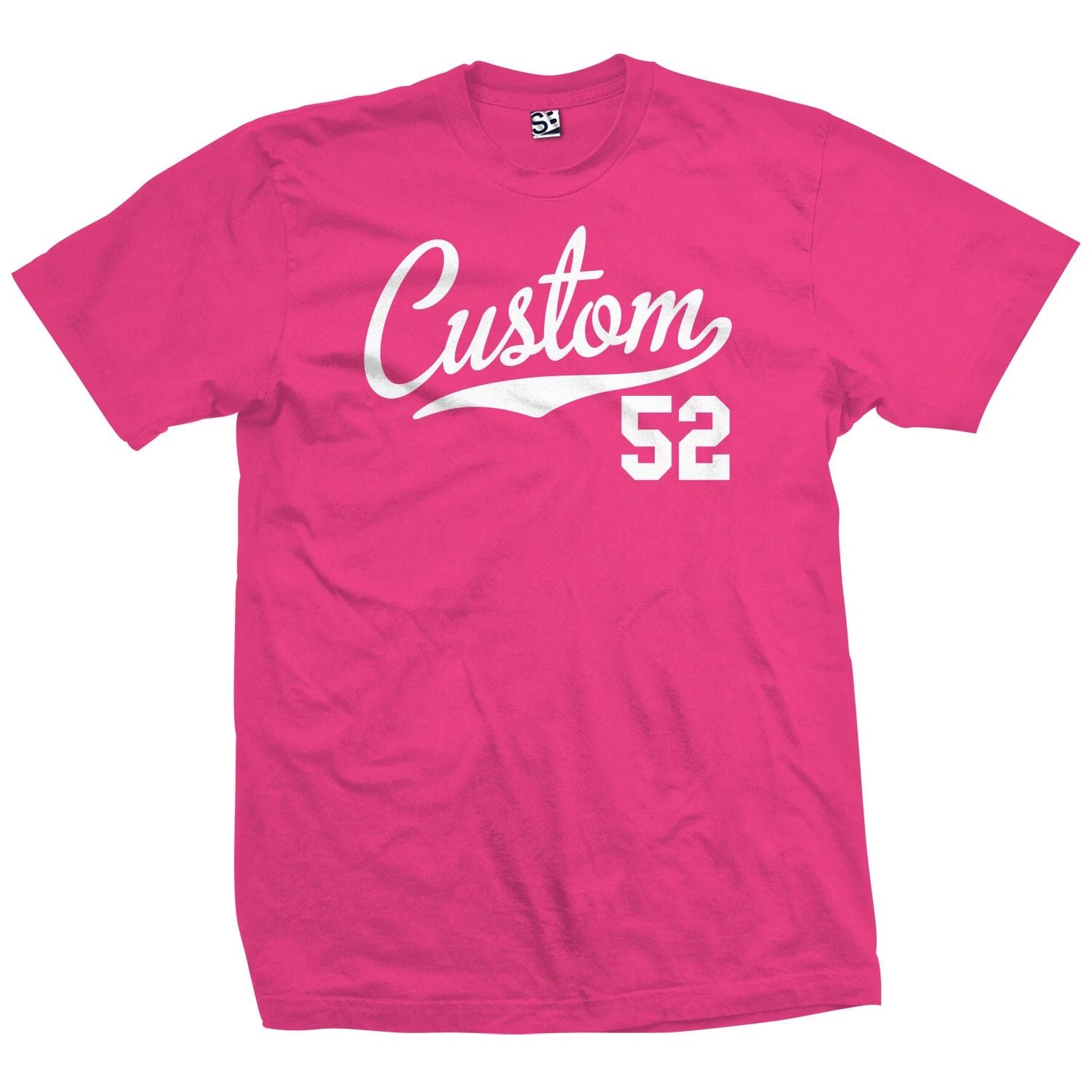 Custom 52 Script T-Shirt 1952 Hot Rod Classic Car Bike Pickup Truck Street Coupe