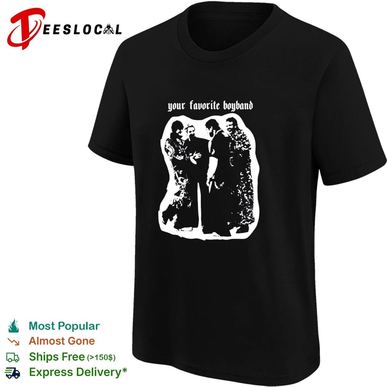 Your Favorite Boyband music group band T-shirt