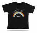 What? Colorful Rainbow Shark awesome stylish tshirt design gift present apparel