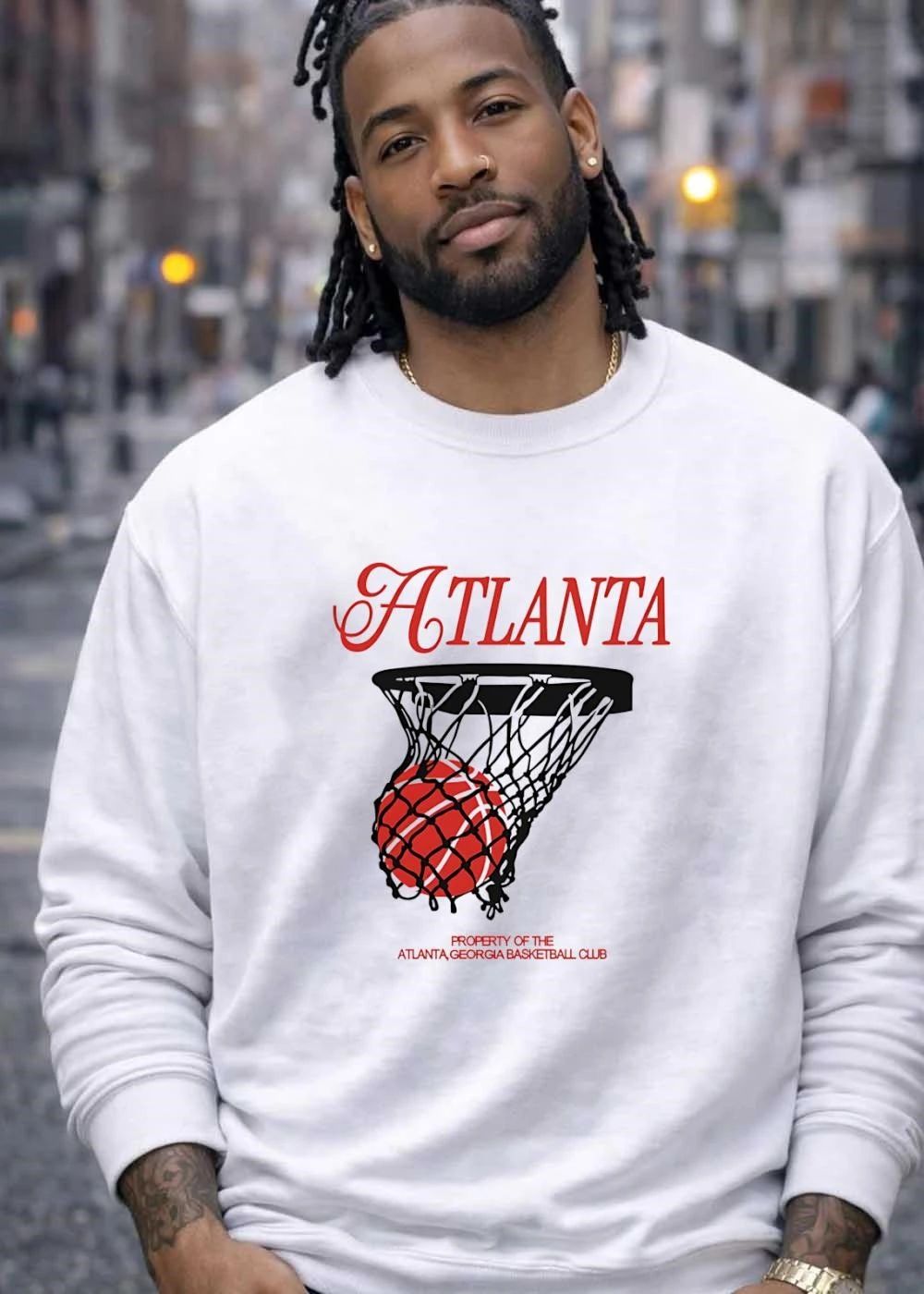 Property of the Atlanta Georgia Basketball Club Atlanta Basketball shirt