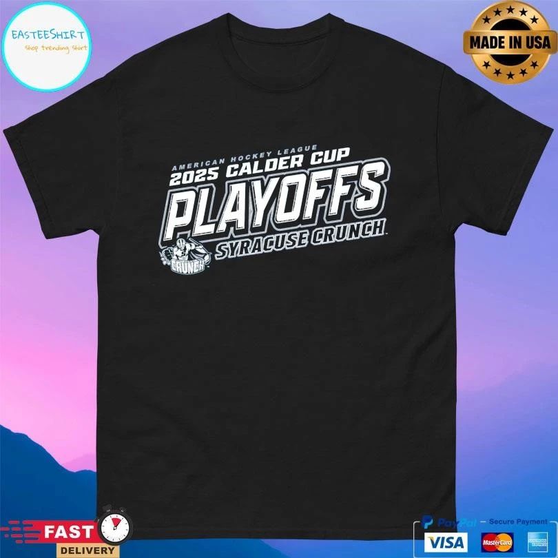 American Hockey League 2025 Calder Cup Playoffs Syracuse Crunch T-shirts