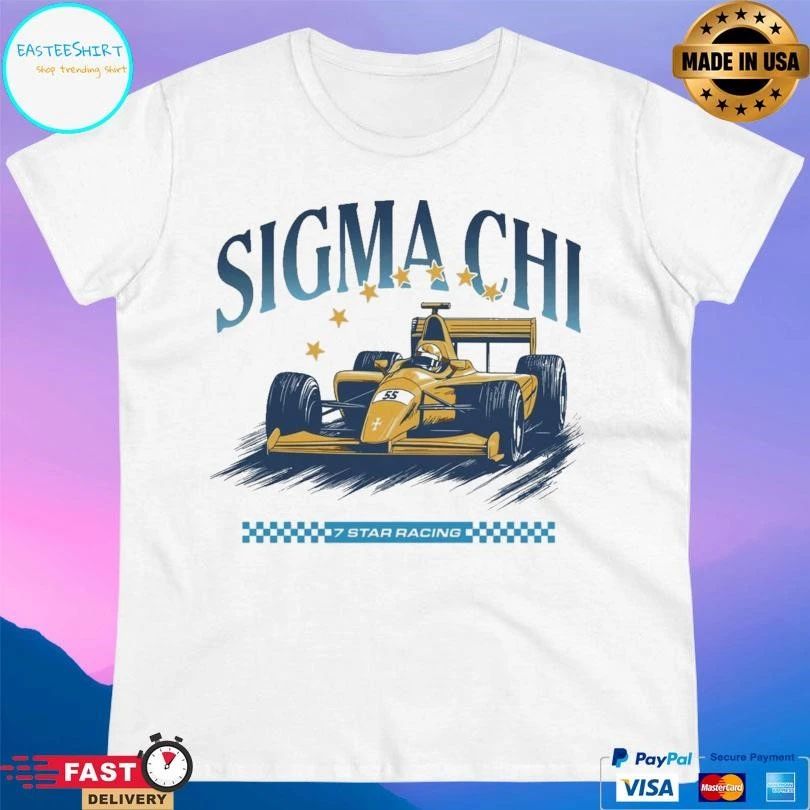 Sigma Chi 7 Star Racing T-shirts