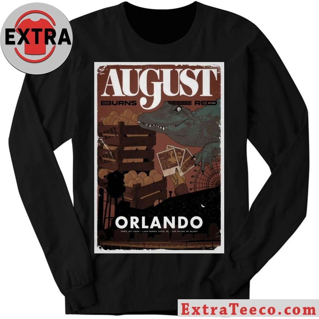 August Burns Red House of Blues Orlando, FL 4.16.2026 Poster Shirt