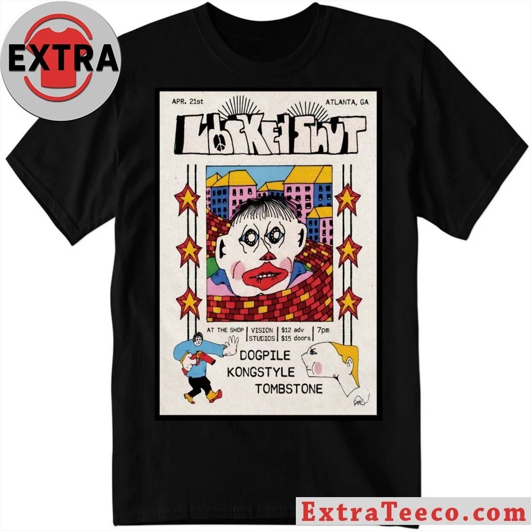 LOCKED SHUT Atlanta GA Tour On April 21 2026 Poster Shirt