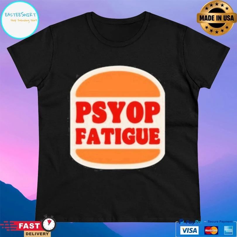 Spiritual Lock PSYOP Fatigue Burger T-shirts