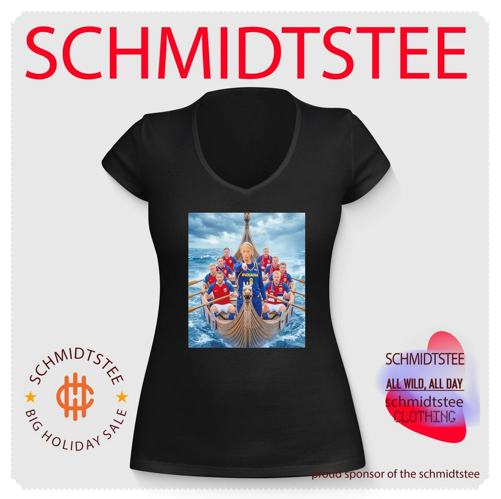 Indiana Fever Sophie Cunningham x Norwegian football players rowing shirt