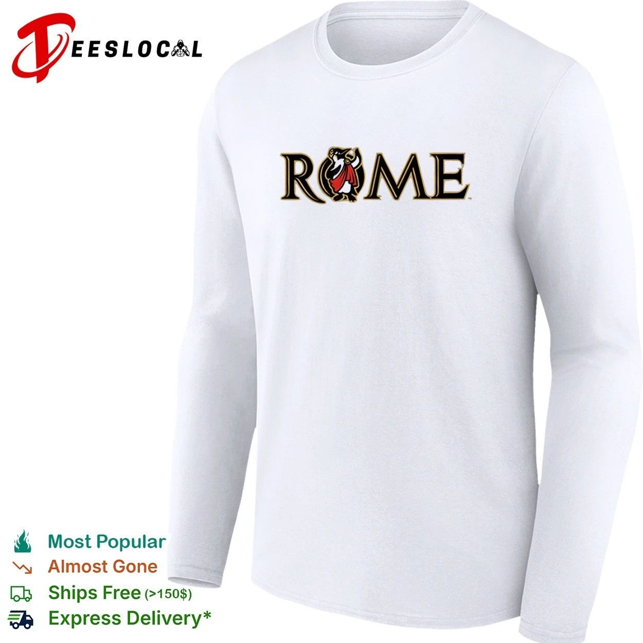 Rome Penguin funny animal mascot T-shirt