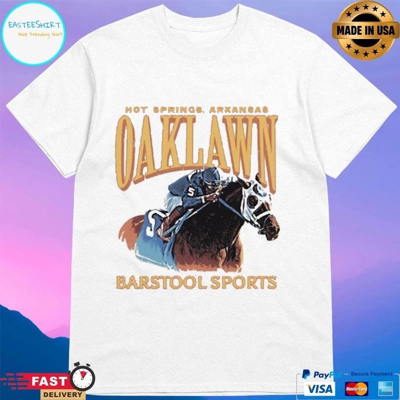 Springs Arkansas Oaklawn X Barstool Sports Heritage T-shirts