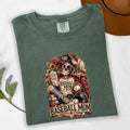 Skull Baseball Mom Comfort T-Shirt Cute Skeleton Game Day