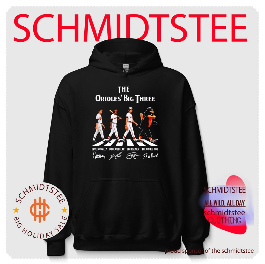 Baltimore Orioles The Orioles’ Big Three Abbey Road signature shirt