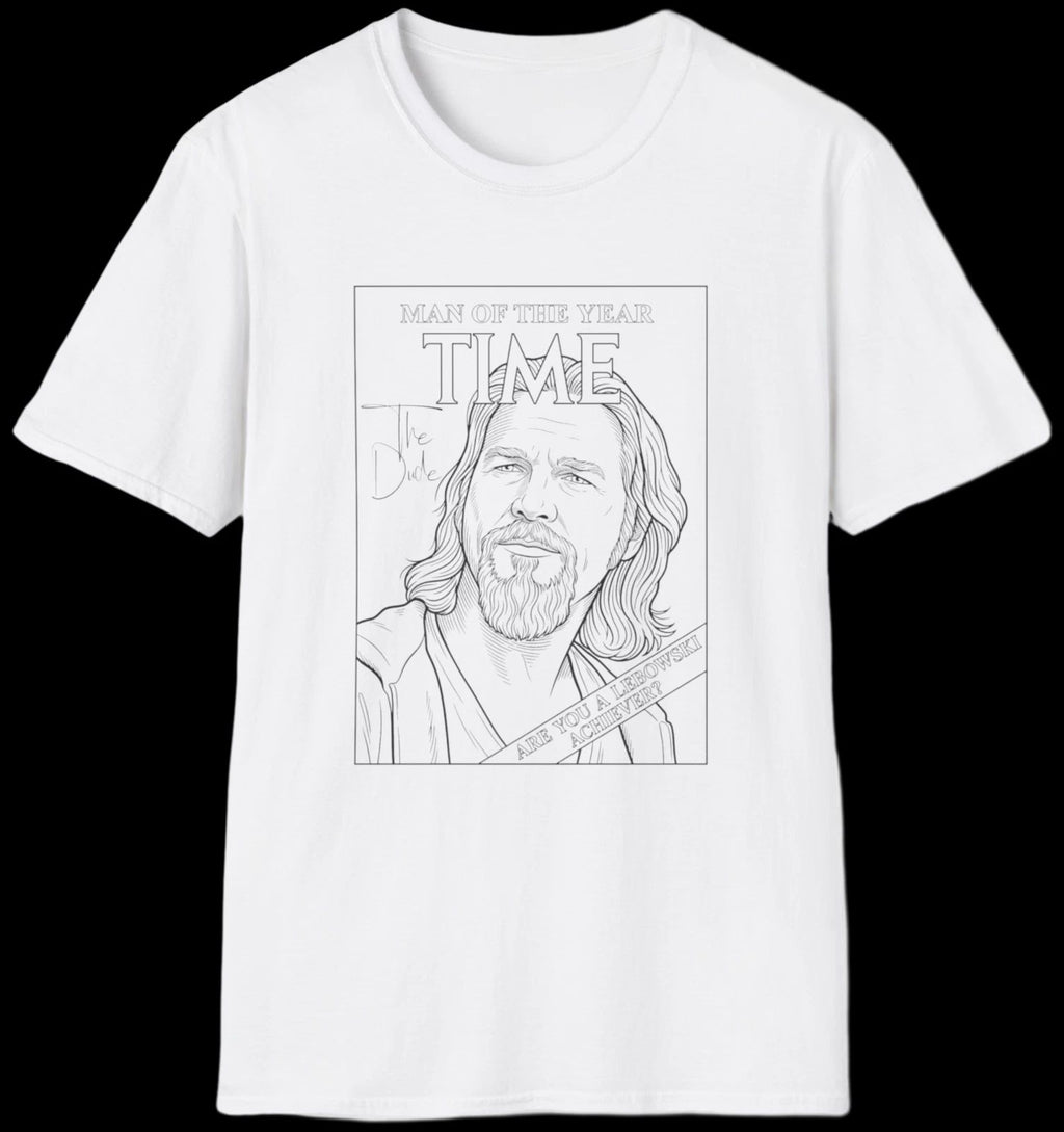 The Dude Man of the Year T-Shirt | Lebowski Shirt | Softstyle Tee