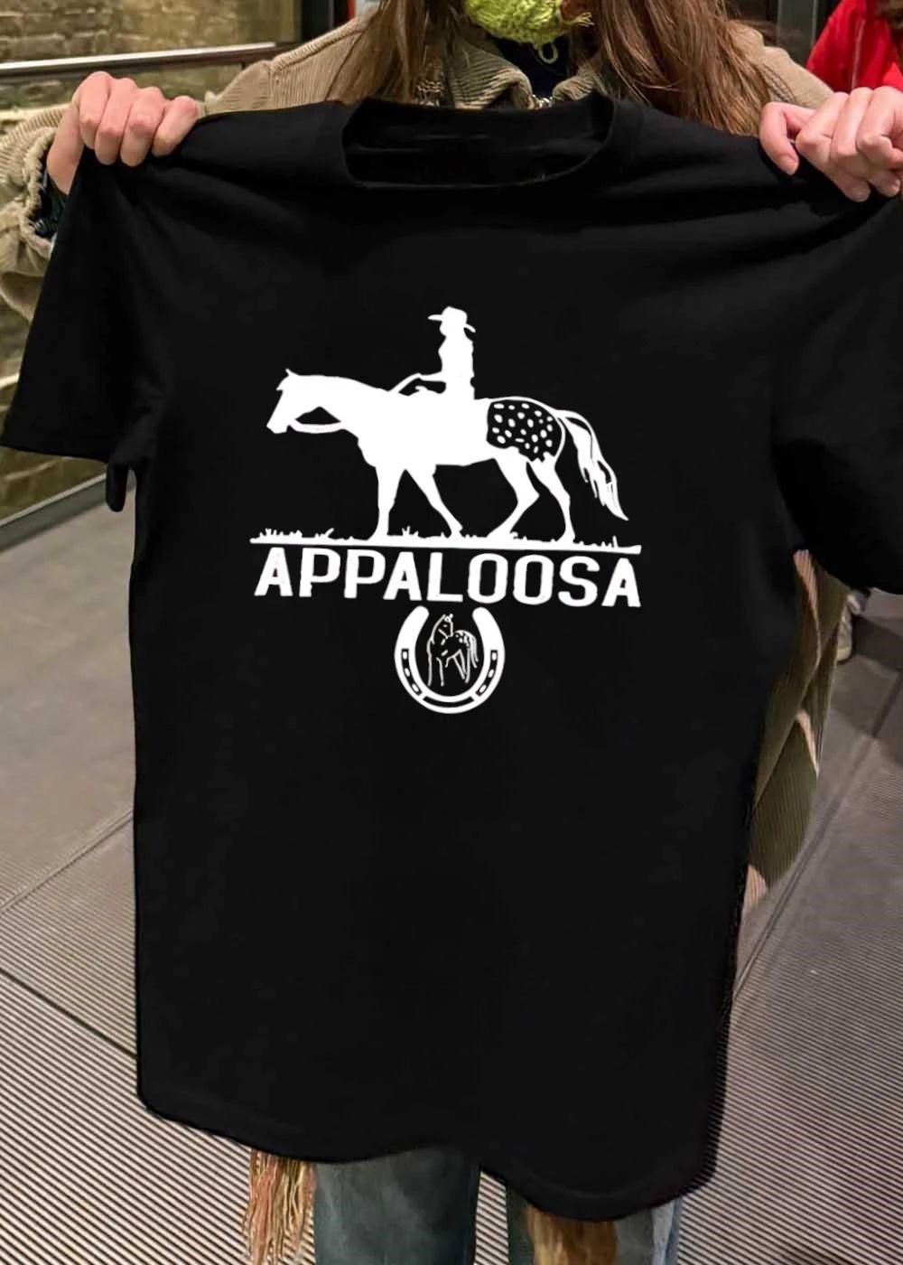 Appaloosa Horse Riding Western Equestrian Apparel T-Shirt