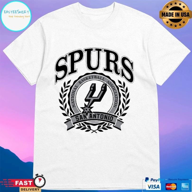 San Antonio Spurs Basketball Nba Crest Logo T-shirts