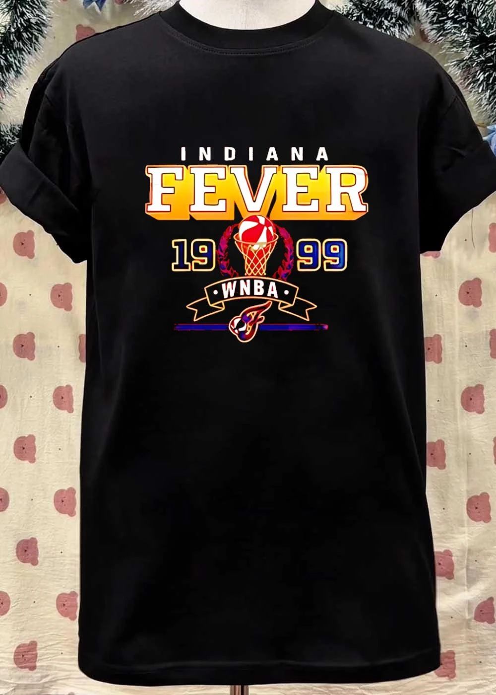 Indiana Fever Retro Basketball WNBA Logo Shirt