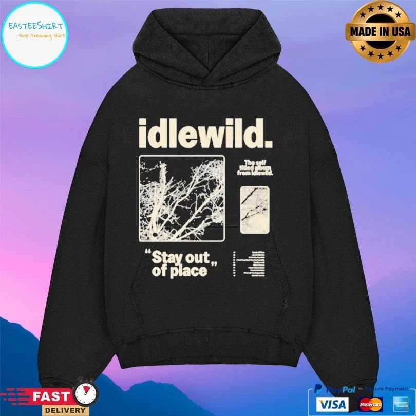 Idlewild The Self Titled Album From Idlewild Stay Out Of Place T-shirts