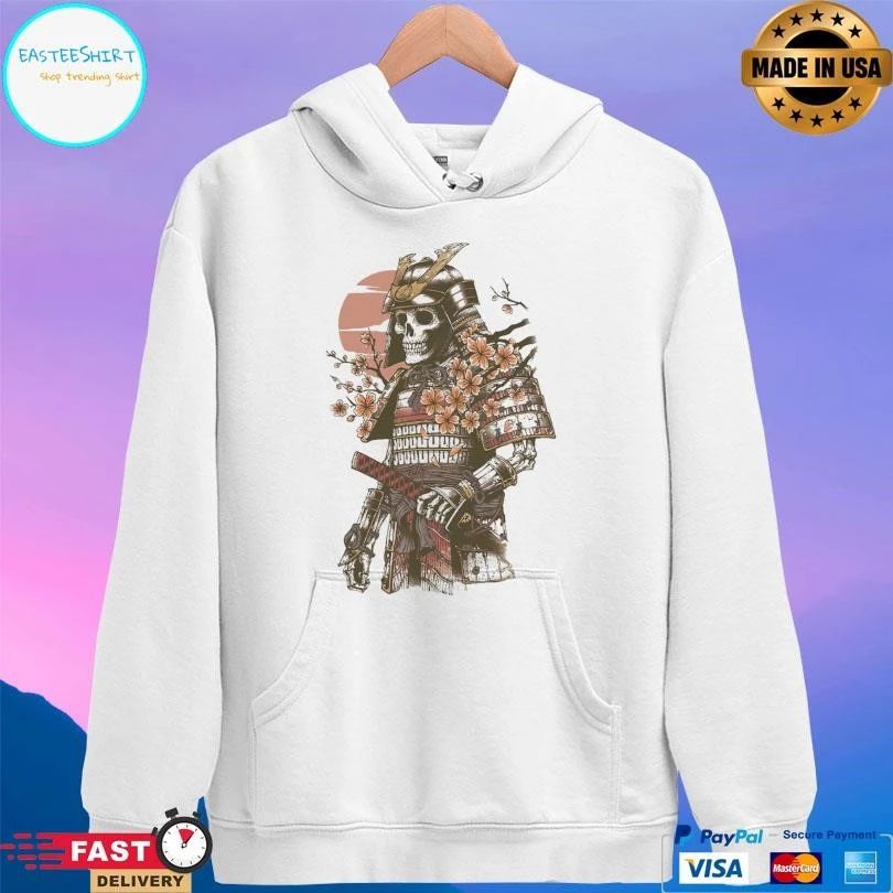 Immortal Warrior Samurai Skeleton T-shirts