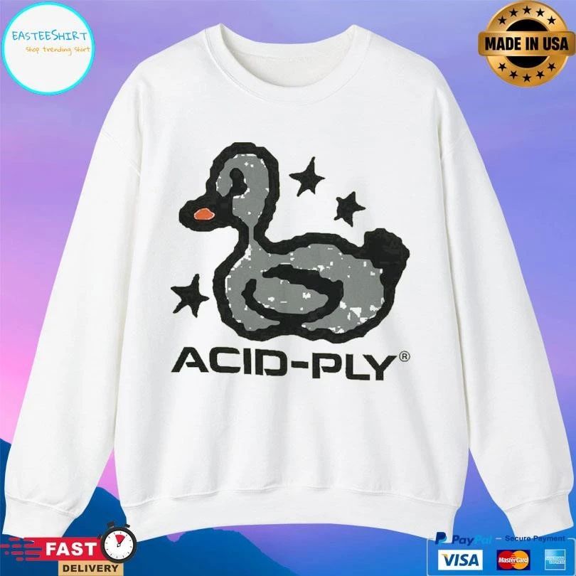 Quasi Skateboards Duck Tech Acid-Ply T-shirts