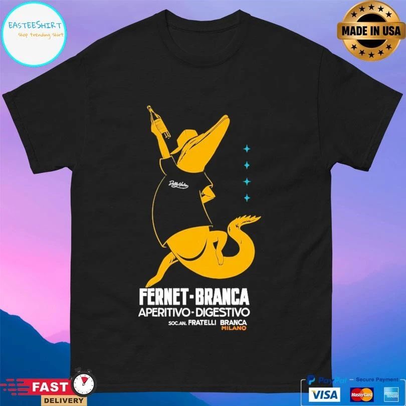 Fernet Branca Aperitivo Digestivo Soc An Fratelli Branca Milano T-shirts
