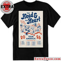 The Head And The Heart Tour 2026 Poster Shirt