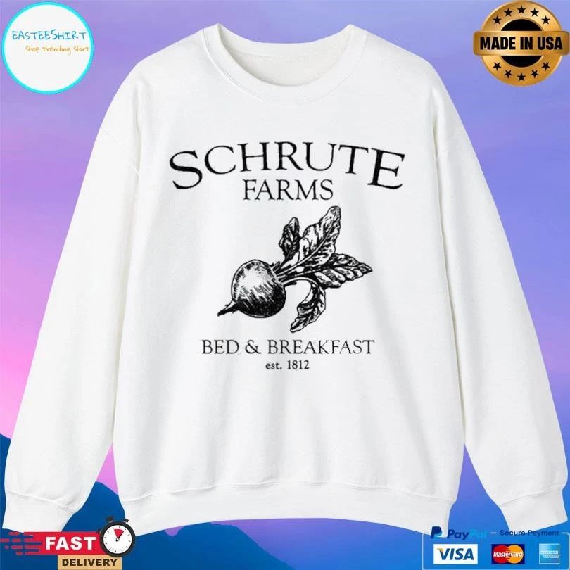 Schrute Farms Bed And Breakfast Est 1812 T-shirts