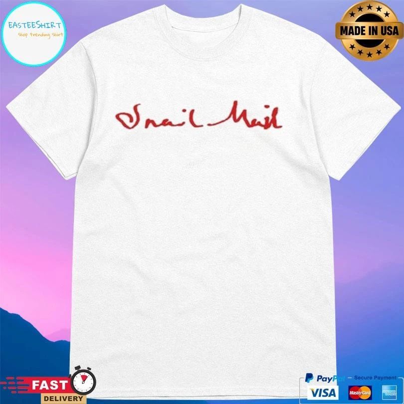 Snail Mail Logo T-shirts