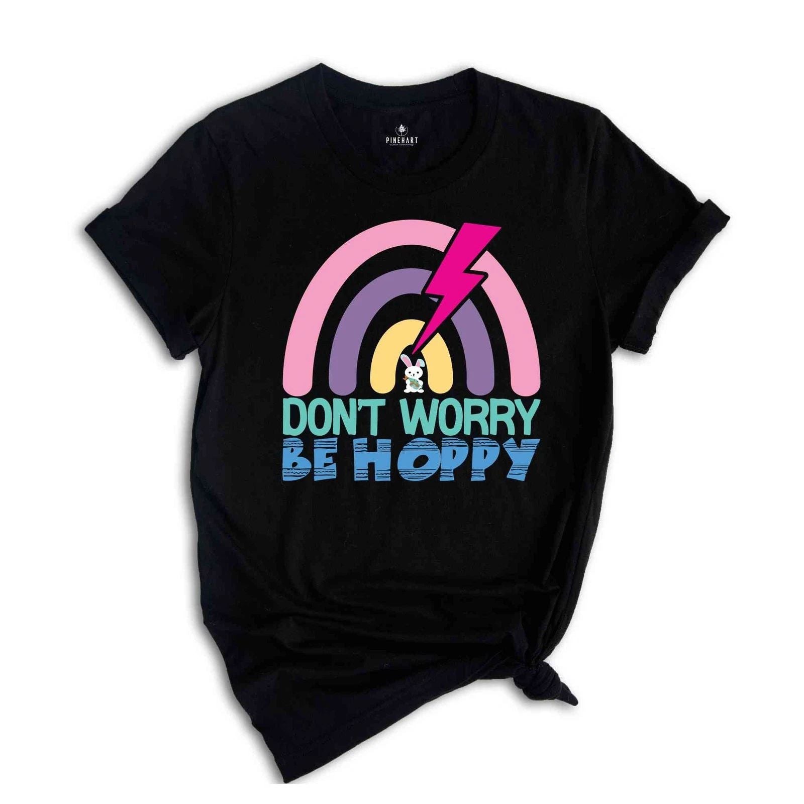 Don't Worry Be Hoppy Shirt, Student Shirt, Cute Easter Shirt, Happy Easter Day,