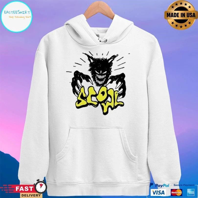 Scowl Scary Cat T-shirts