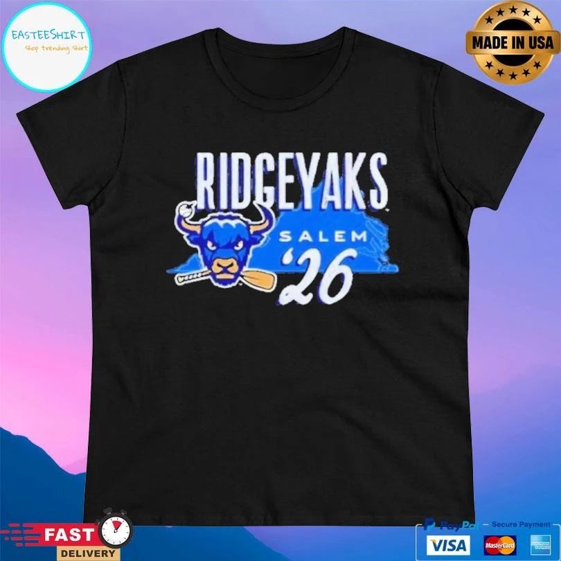 Salem Ridge Yaks The Farm Yak State Logo 2026 T-shirts