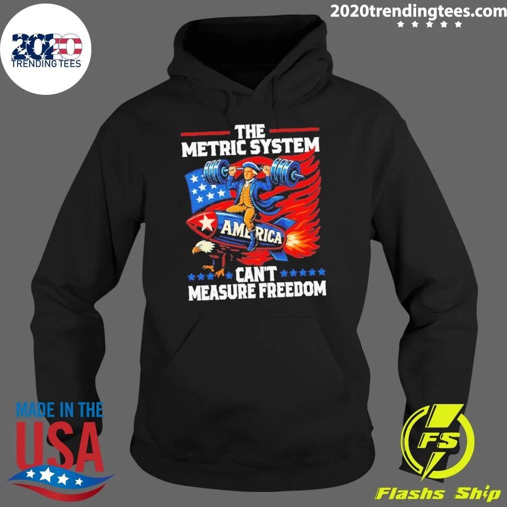 Metric system can’t measure freedom Washington 4th of Jul Shirt
