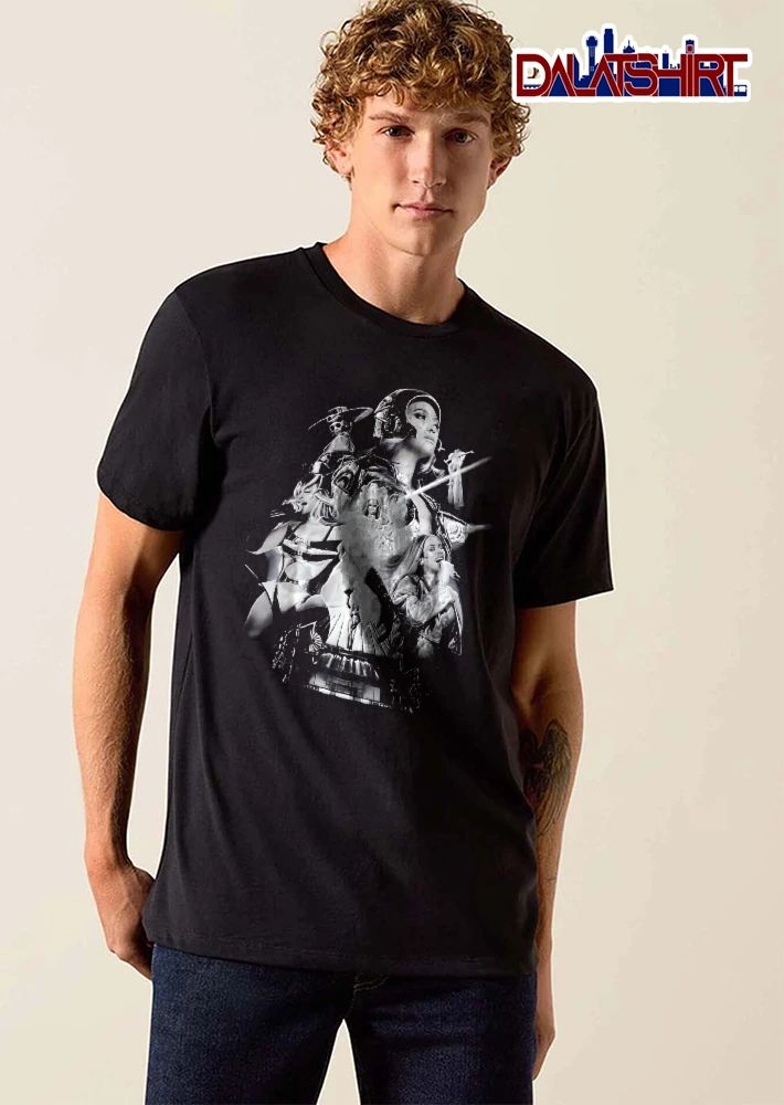 Beyonce Black And White Renaissance Tour Bootleg Photo Collage shirt