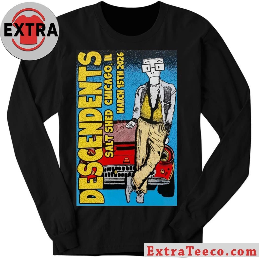 Original Descendents At The Salt Shed On March 15 2026 Poster Shirt