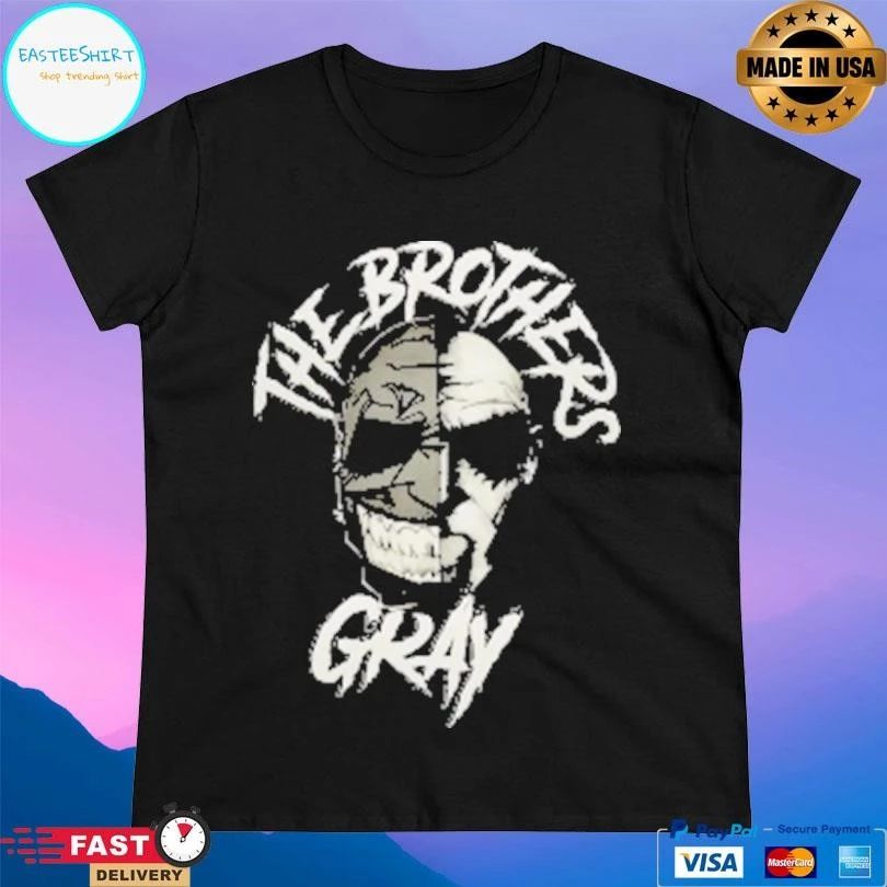 The Brothers Gray Split Mask T-shirts