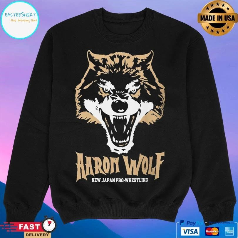 Aaron Wolf New Japan Pro-Wrestling T-shirts