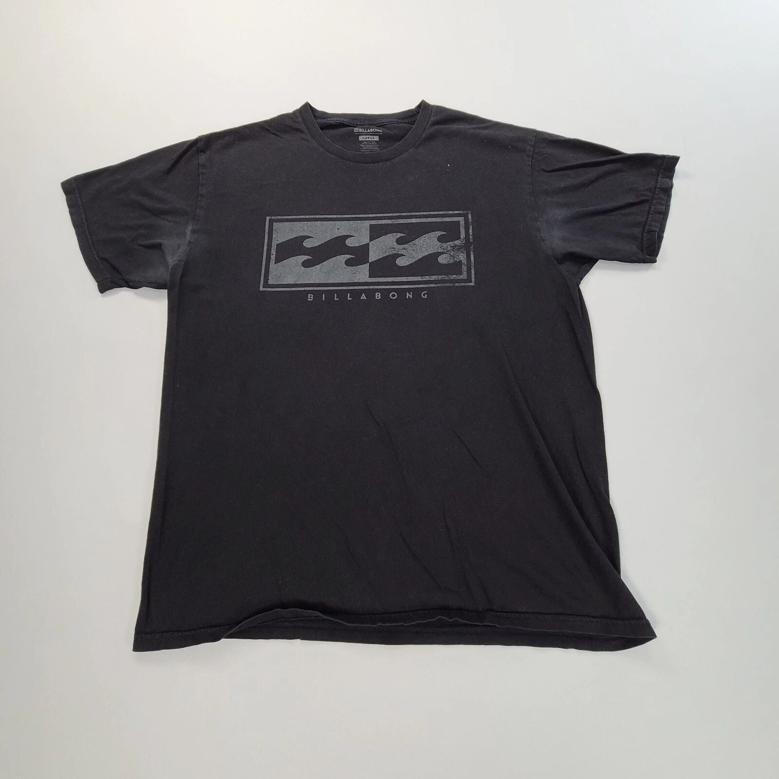 Billabong Shirt Mens Large Black Casual Outdoors Everyday Streetwear