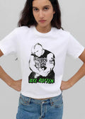 Marilyn Manson Axl Rotten Wrestler Pose Halftone Line Art shirt