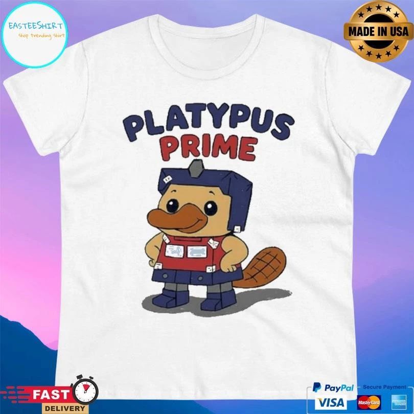Platypus Prime Optimus Transformers T-shirts