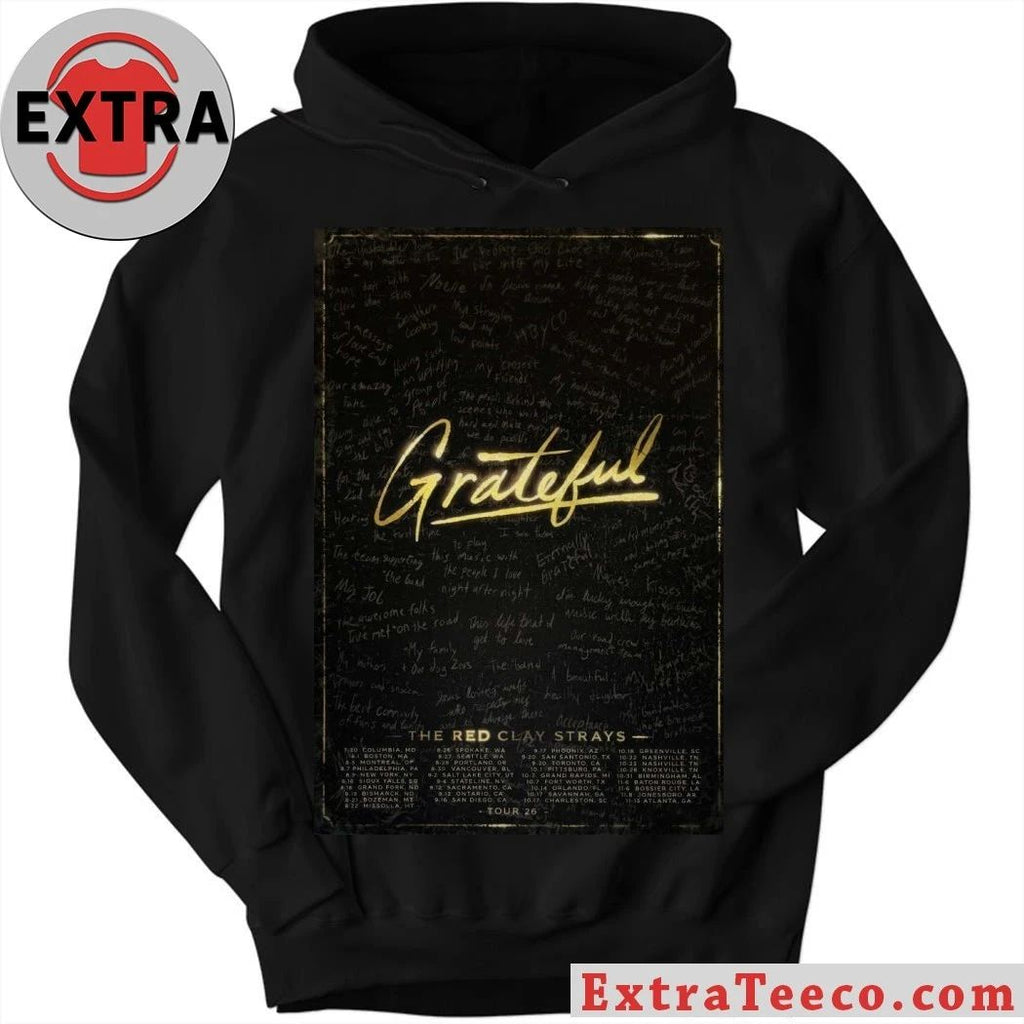 The Red Clay Strays 2026 Grateful Tour Poster T-Shirt