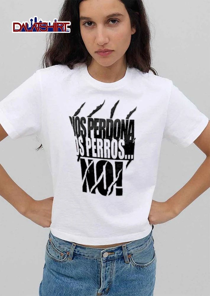 Dios Perdona Los Perros No Claw Mark Scratch Slash Typography shirt