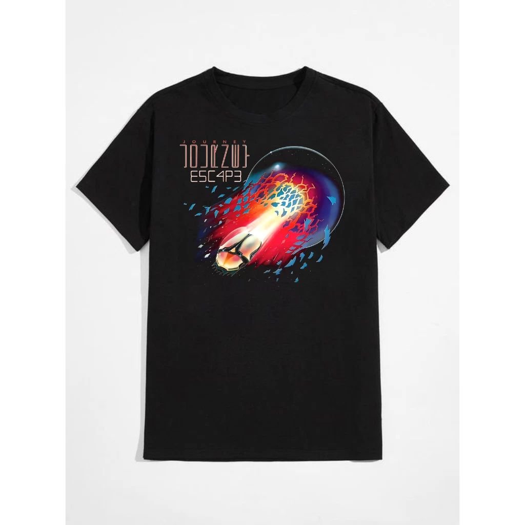 Journey “Escape” Album Cover Music Memorabilia T-Shirt 🎶